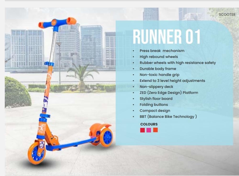 Don't cry toys Runner kick scooter for kids - Don't Cry
