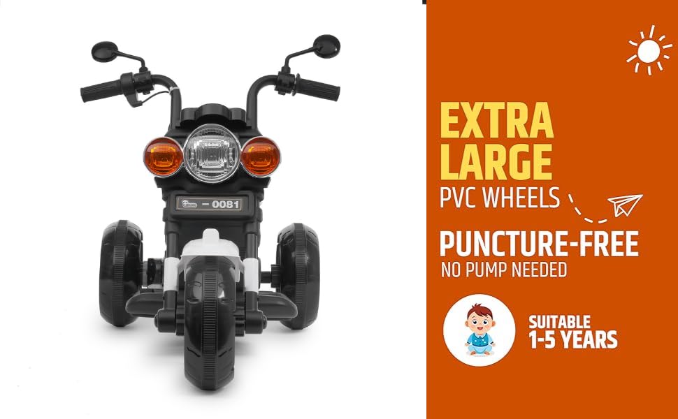 Goldwing Battery Operated Ride-On Electric Bike for Kids