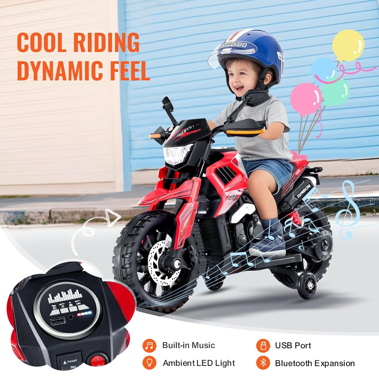 Macerick 12V Motorcycle For Kids