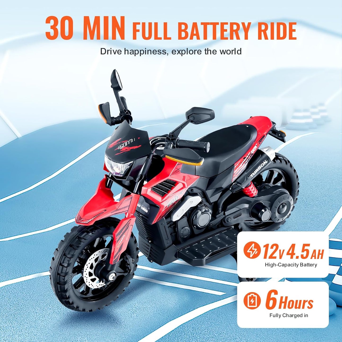 Macerick 12V Motorcycle For Kids