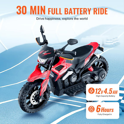 Macerick 12V Motorcycle For Kids