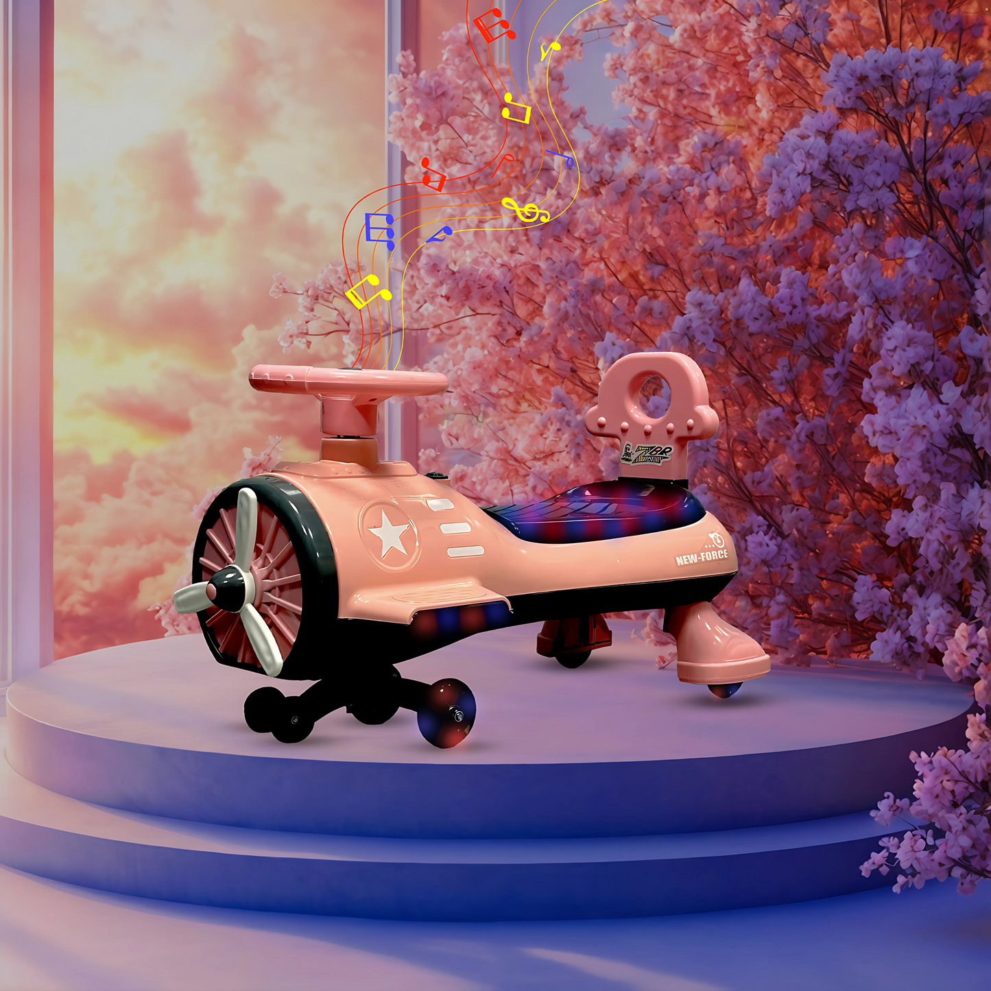 Aeroplane Twister Car