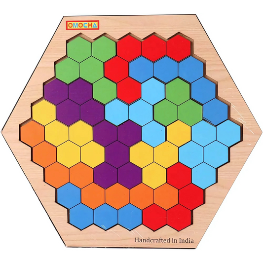 Hexagonal Tangram Puzzle