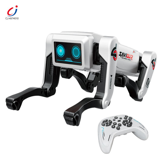 AI Intelligent Robot Dog Toy with Remote Control, Music & Interactive Features
