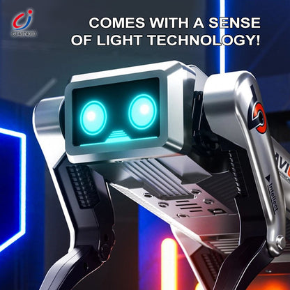 AI Intelligent Robot Dog Toy with Remote Control, Music & Interactive Features