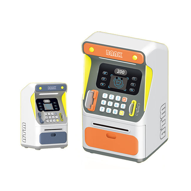 Face Recognition Password Piggy Bank Toys Money Saving Box Mini Atm Toy