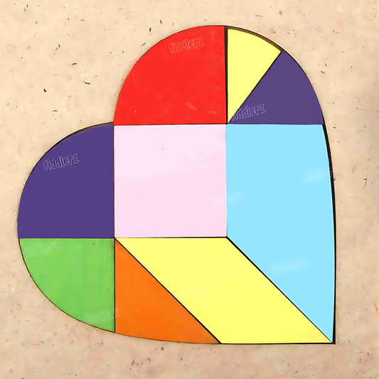 Tangram Heart Puzzle