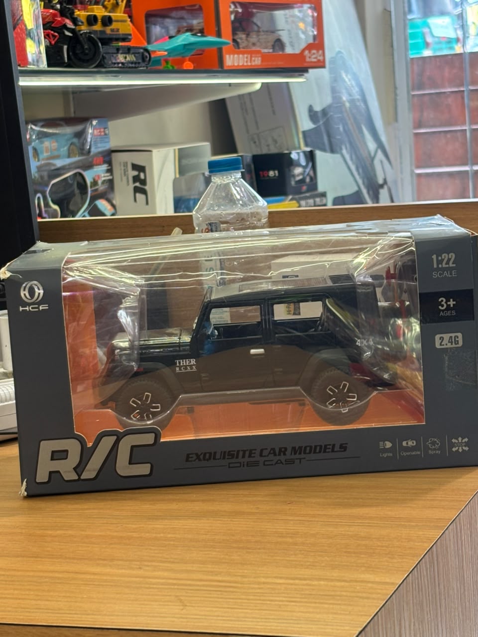 RC Thar Toy Car for Kids – Remote Control Die Cast SUV with Lights & Openable Doors