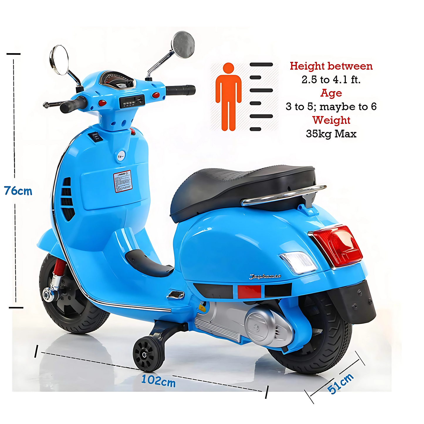 Vespa Scooter for Kids – Electric Scotty for Kids