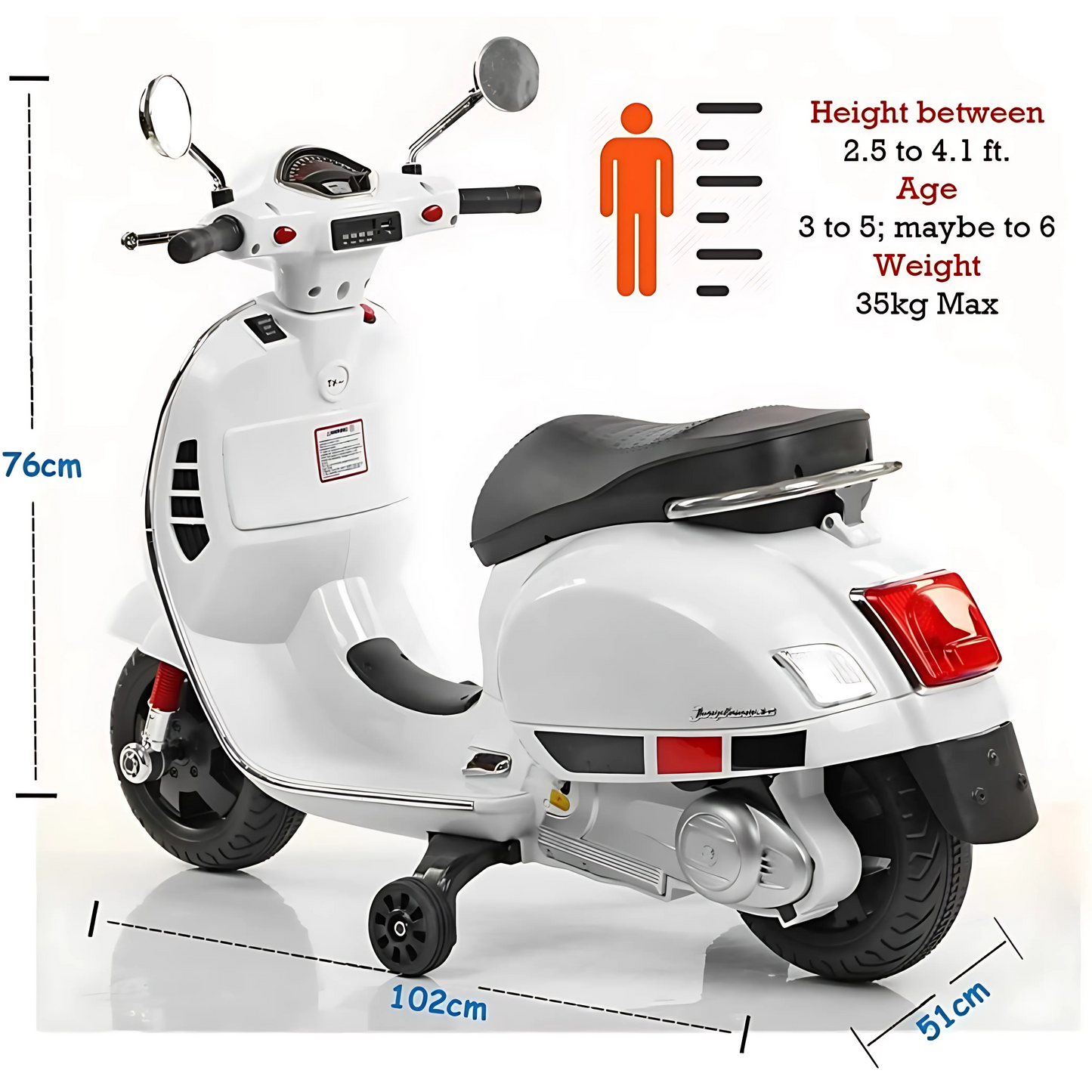 Vespa Scooter for Kids – Electric Scotty for Kids