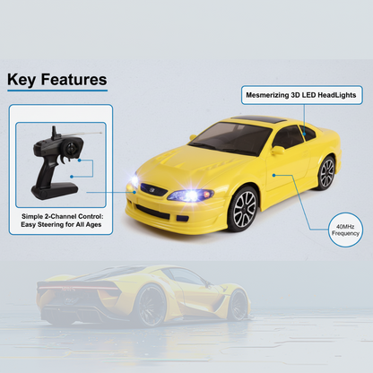 Yellow RC Car