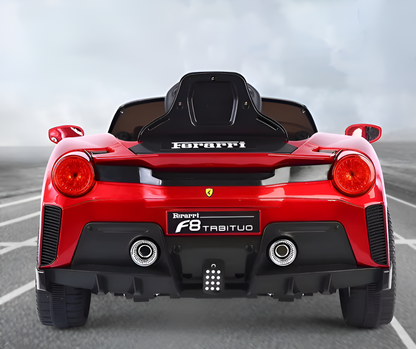 Ferrari F8 12V Battery Operated Ride-On Car for Kids