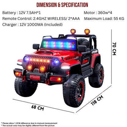 Rubbion Ride-On Car