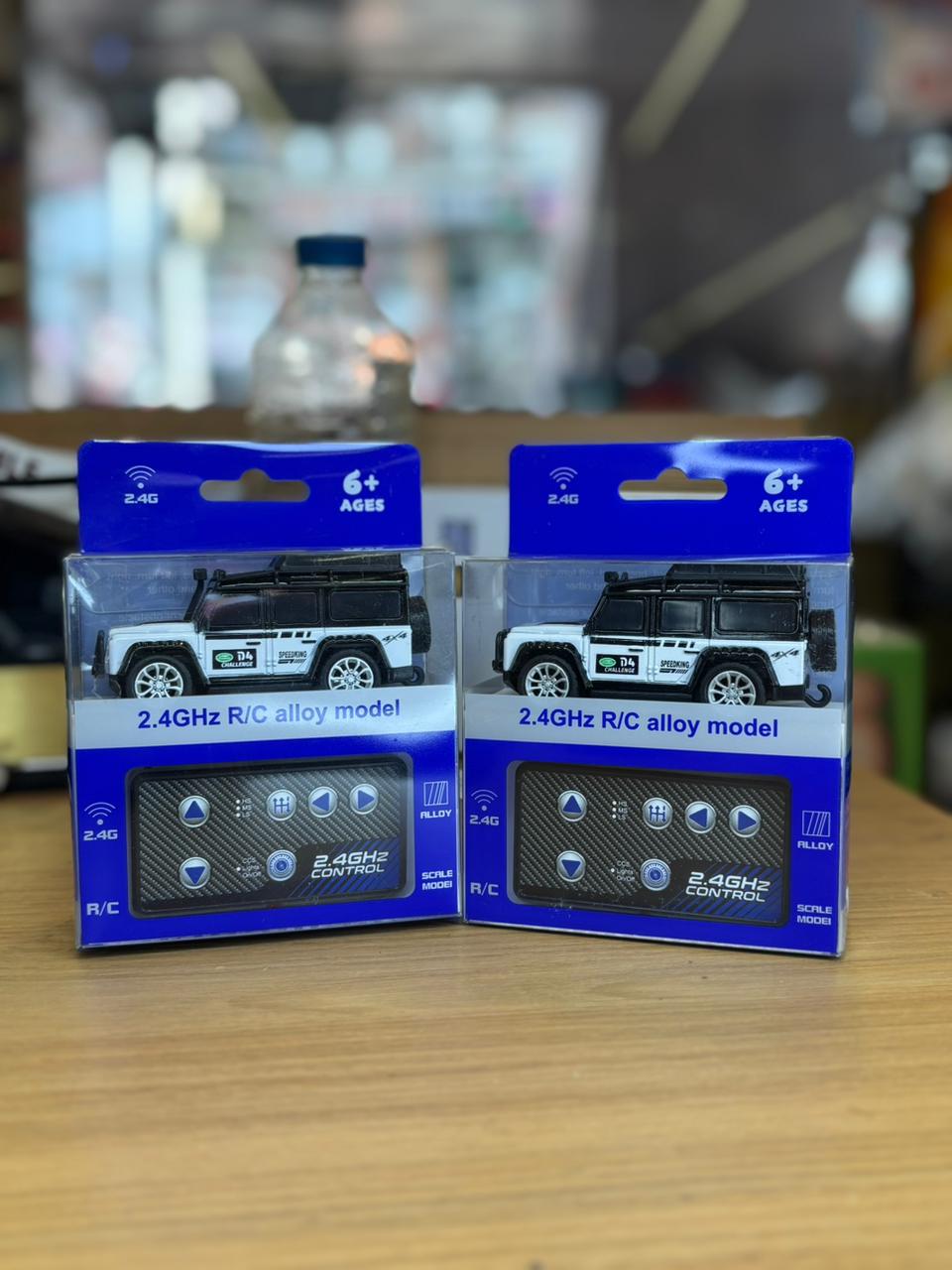 Mini 2.4GHz Remote Control Alloy SUV Car – Pocket Size RC Off-Road Vehicle for Kids