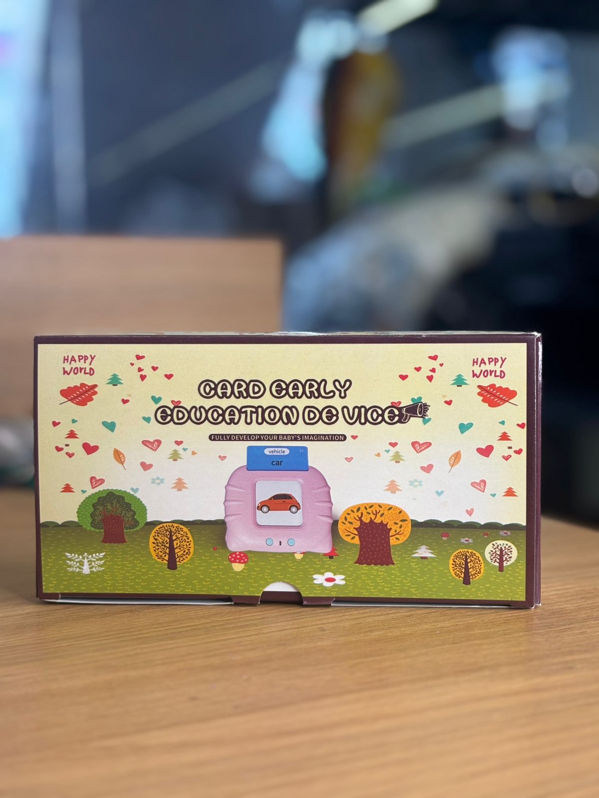 Kids Educational Flash Card Reader – Talking Learning Cards for Preschool Children (236 Cards / 510+ Words)