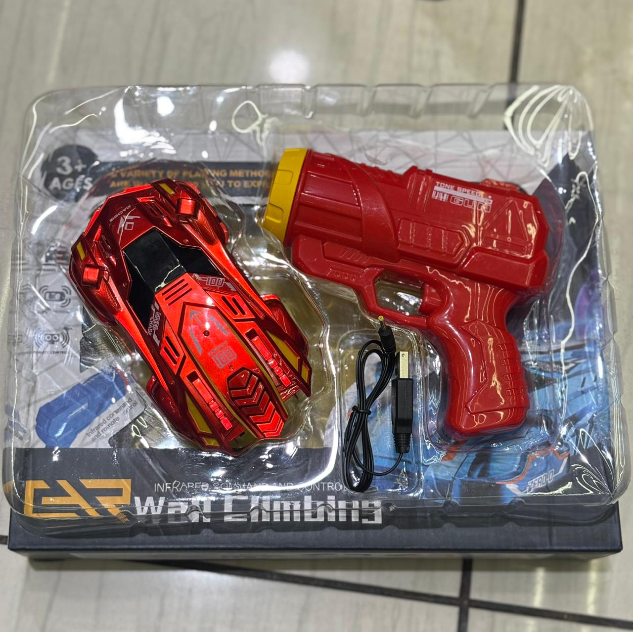 Wall Climbing Rc Stunt Car Toy Infrared Four-way Rotating 360 Degrees Remote