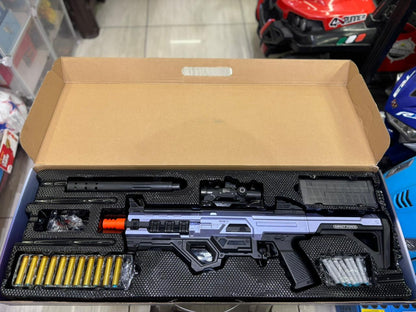 Kids Electric Blaster Gun Toy with Shell Ejection