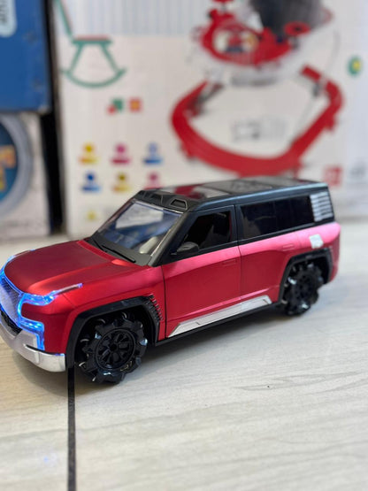 Remote Control SUV – Premium Die-Cast Metal RC Car with Lights & Sound