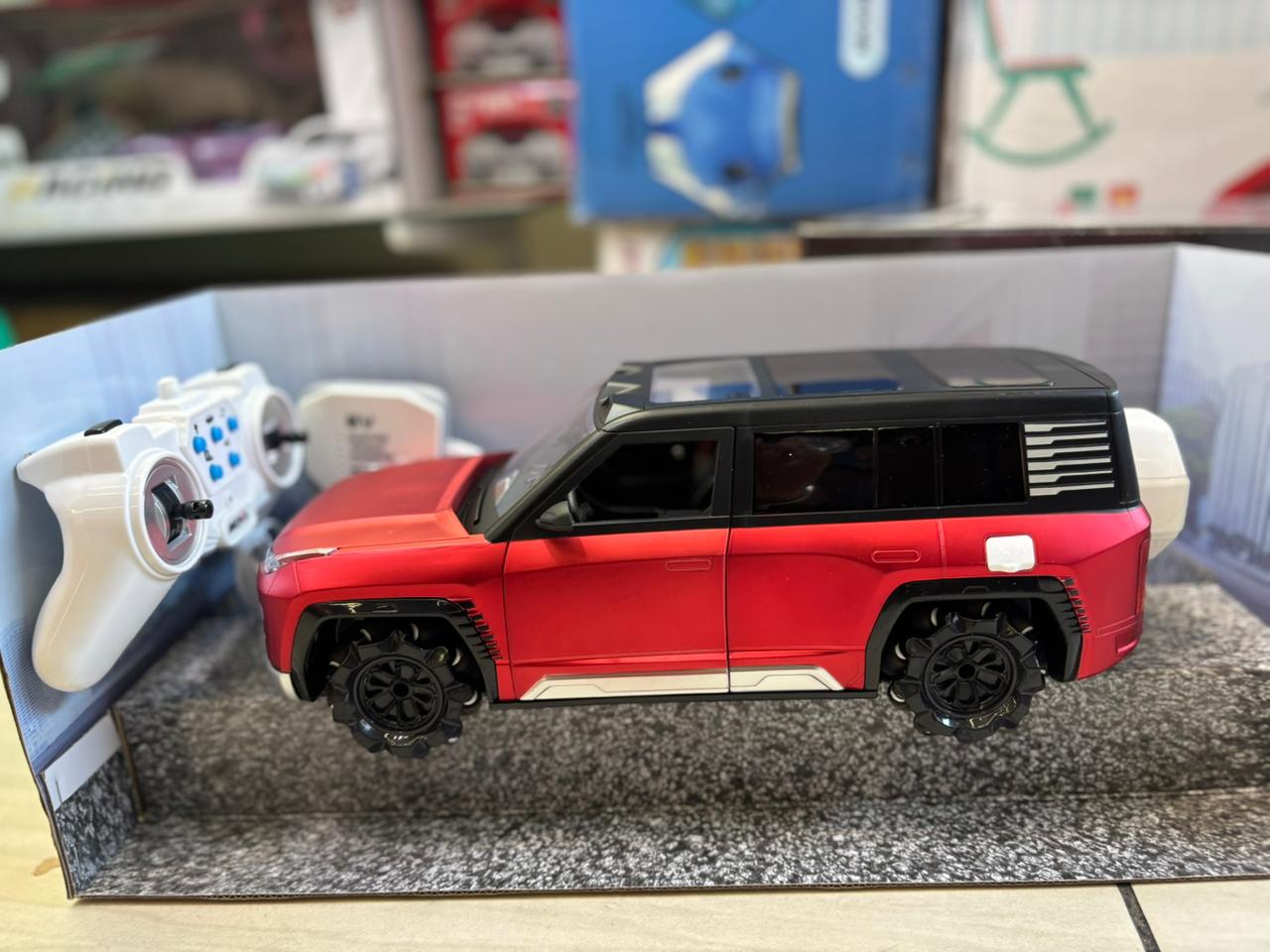 Remote Control SUV – Premium Die-Cast Metal RC Car with Lights & Sound