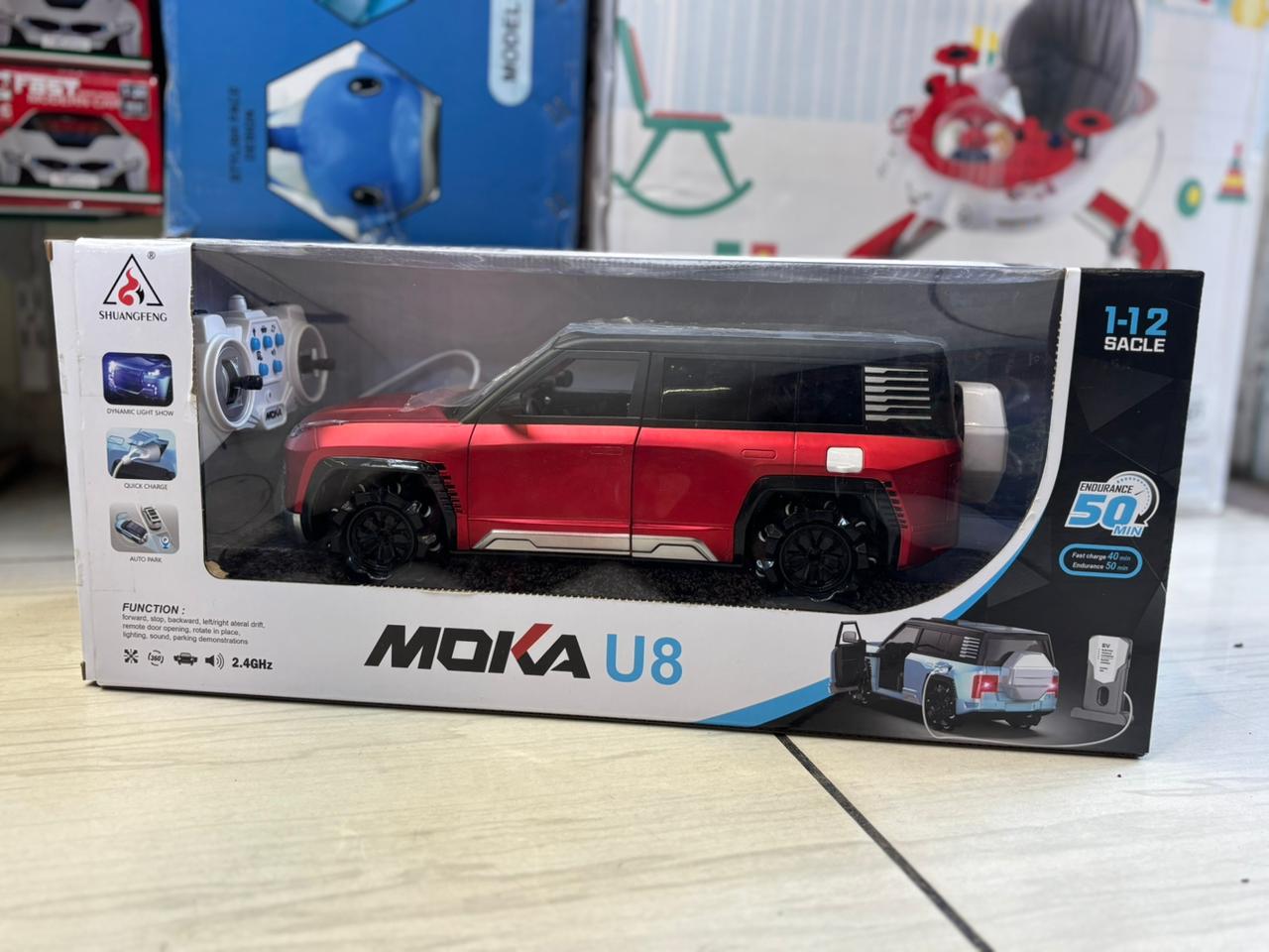 Remote Control SUV – Premium Die-Cast Metal RC Car with Lights & Sound