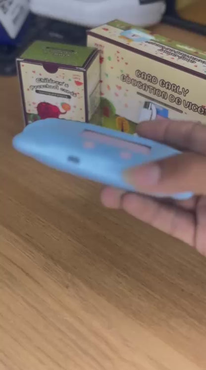 Kids Educational Flash Card Reader – Talking Learning Cards for Preschool Children (236 Cards / 510+ Words)
