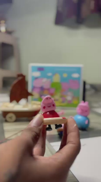 Peppa Pig Family Boat Adventure Toy Set