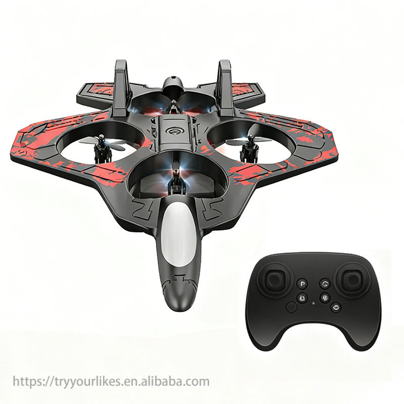Remote Control Airplane RC Fighter Jet with LED Lights