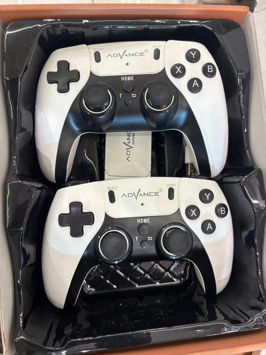 4K Ultra HD Retro Gaming Console Stick with 2 Wireless Controllers – 10,000+ Classic Games