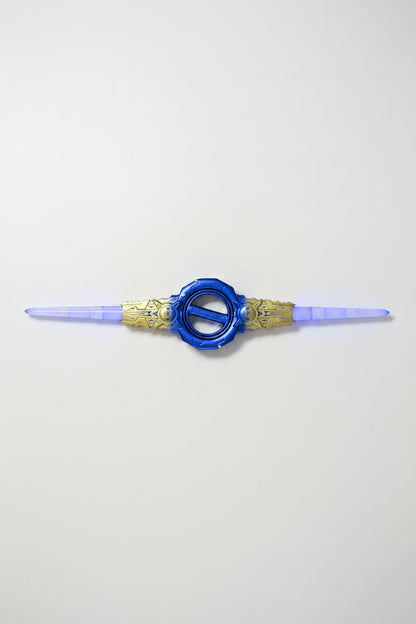 Light & Spark Rotating Double-Edged Sword Toy for Kids – Musical LED Action Sword