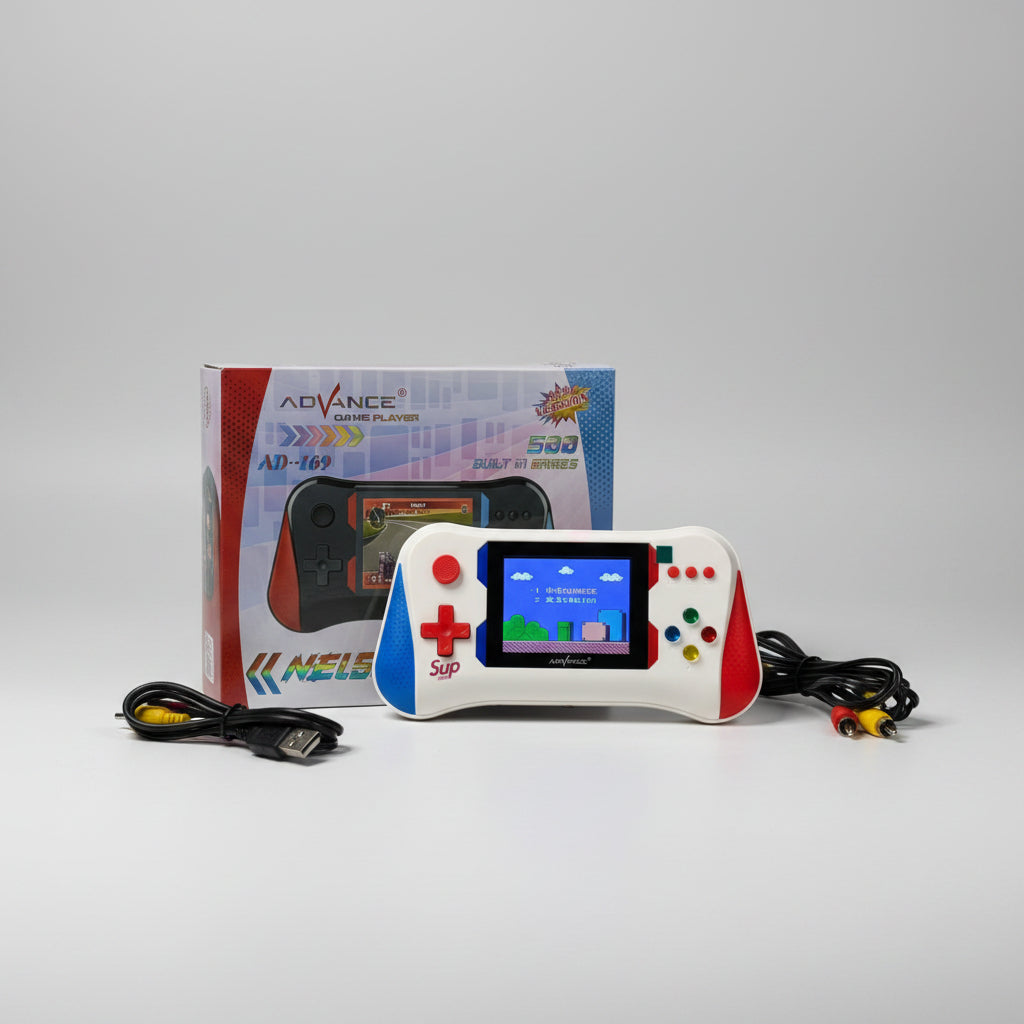 Retro Handheld Gaming Console – 500 Built-in Games